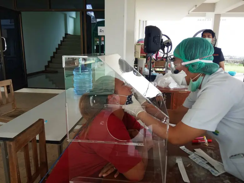 กยท.จ.นครพนม ขานรับมาตรการคุมเข้มสู้ภัยโควิด 19 ยก ศรย. เป็นสถานที่กักตัวชั่วคราวผู้มีความเสี่ยงจากนอกพื้น ฟรี! ไม่มีค่าใช้จ่าย