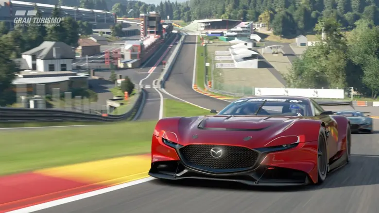 Mazda Begins Providing, Virtual Racing Car, Mazda RX-Vision GT3 Concept Online
