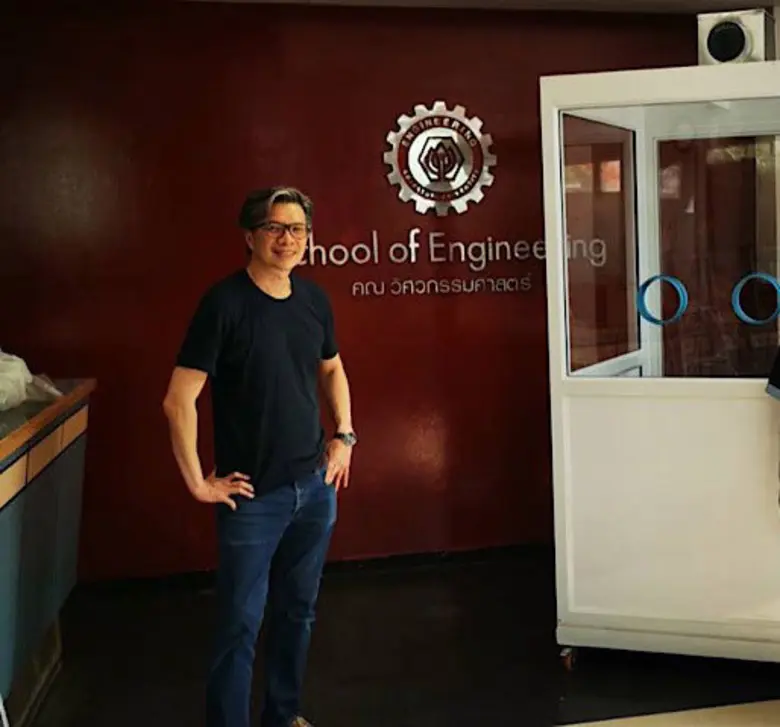 วิศวะฯ “ศรีปทุม” โชว์นวัตกรรม ตู้ความดันบวก (Positive Pressure) ฮีโร่ตัวช่วยสำหรับคุณหมอ สู้ภัยโควิด-19