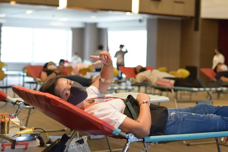 ธนาคาร ซีไอเอ็มบี ไทย ผสานพลังใจ สู้ภัยโควิด จัดกิจกรรมบริจาคโลหิตเป็นการภายใน ได้ยอดบริจาคโลหิตเกินความคาดหมาย