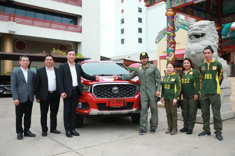 “เอ็มจี” สนับสนุน “บิณฑ์ บรรลือฤทธิ์” และมูลนิธิร่วมกตัญญู” ช่วยคนไทยสู้ภัยโควิด-19