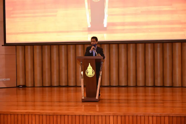 ที่โรงละคร อาคารเรียนรวม 3 มหาวิทยาลัยสงข...