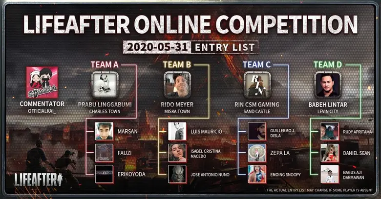 LifeAfter and Xiaomi Join Forces Again Four Major Teams Battled It Out in Online Competition