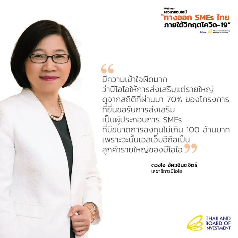 ทางออก SMEs ไทย ภายใต้วิกฤตโควิด-19