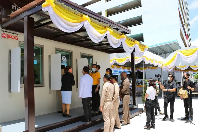 สยามโกลบอลเฮ้าส์ จับมือ มูลนิธิเอสซีจี สนับสนุน “นวัตกรรมห้องตรวจหาเชื้อและคัดกรองผู้ที่มีความเสี่ยง” ให้โรงพยาบาลร้อยเอ็ด