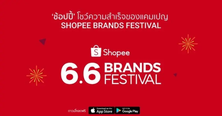หลังจากส่งแคมเปญ Shopee Brands Festival ม...