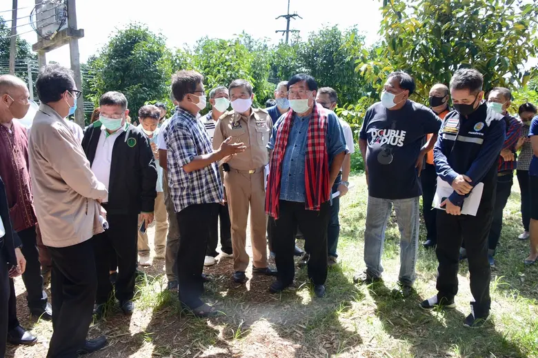 “รมช.ประภัตร” ลุยเมืองจันท์ แก้ปัญหาแหล่งน้ำเพื่อการเกษตร ช่วยชาวสวน