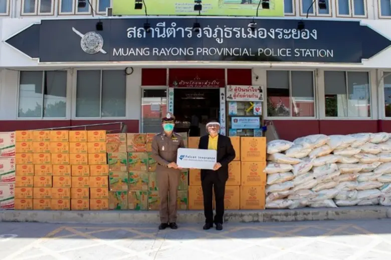 จากการที่บริษัท ฟอลคอนประกันภัย จำกัด (มห...