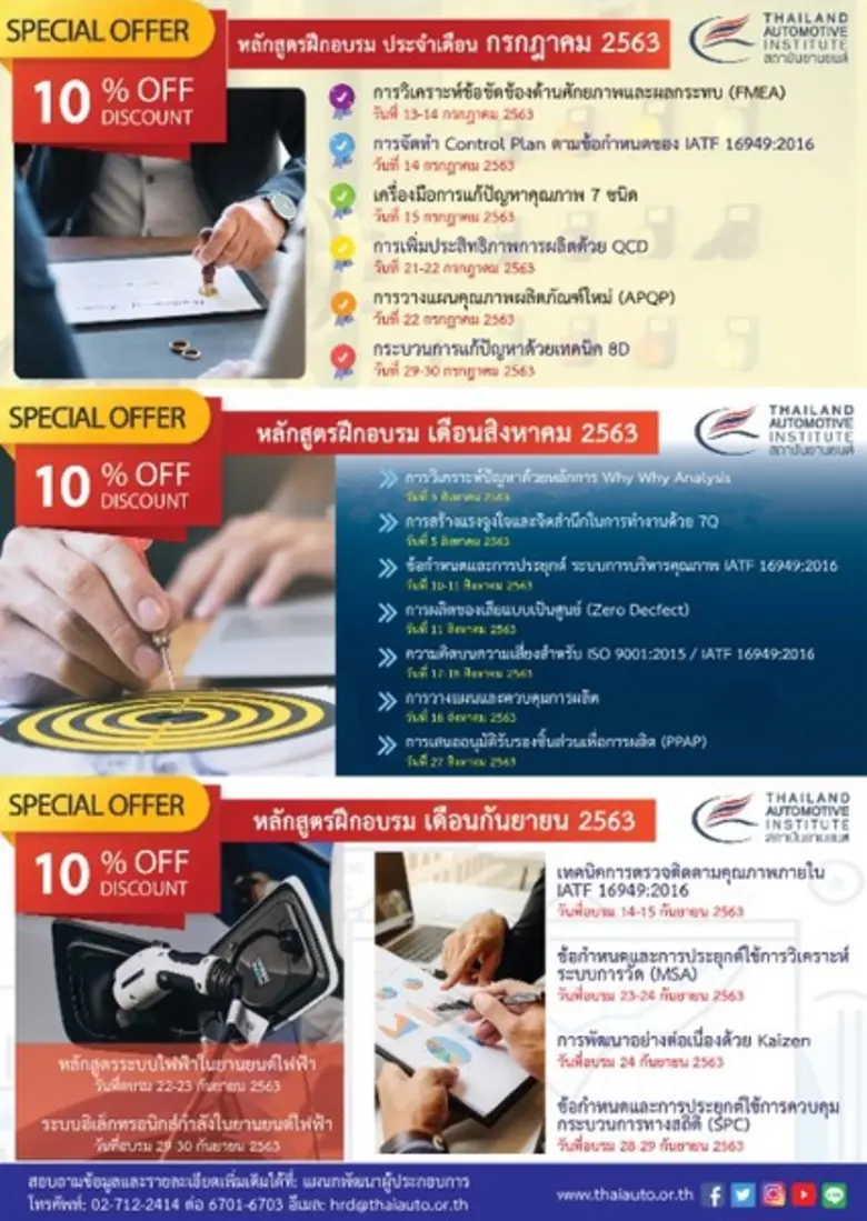 สถาบันยานยนต์ ตระหนักถึงความสำคัญในการที่...