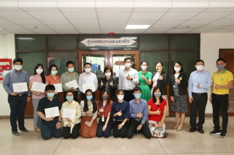 วศ.อว.ฝึกอบรมการวิเคราะห์ทดสอบฟองน้ำลาเท็กซ์สำหรับหมอนและที่นอน พัฒนาห้องปฏิบัติการทดสอบไทยตามมาตรฐานสากล