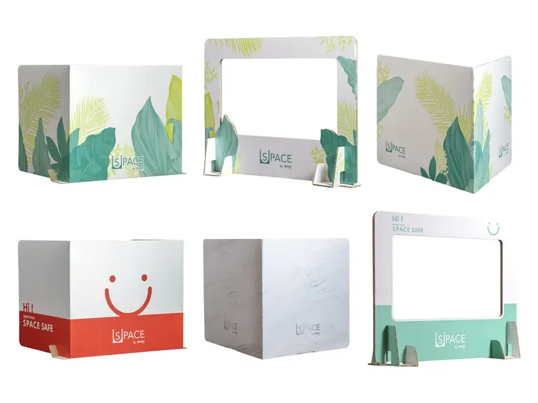 เอสซีจี แพคเกจจิ้ง แนะนำสินค้าใหม่  ฉากกั้น U-Space หลากหลายรูปแบบ รองรับวิถีชีวิต New Normal