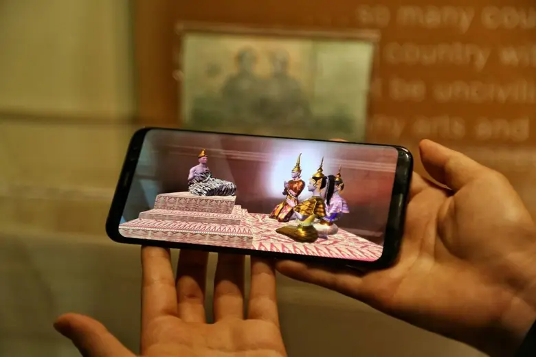 คุณหญิงกัลยาเปิดมิติใหม่อ่านเขียนเรียนประวัติศาสตร์ ผ่านการสื่อสารร่วมสมัยโดยใช้สื่อเสมือนจริง “AR”