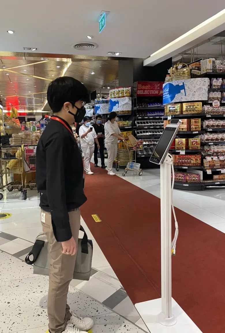 ฟูจิตสึ โชว์แอพพลิชั่นในวิถีชีวิตปกติแบบใหม่แบบไร้การสัมผัส