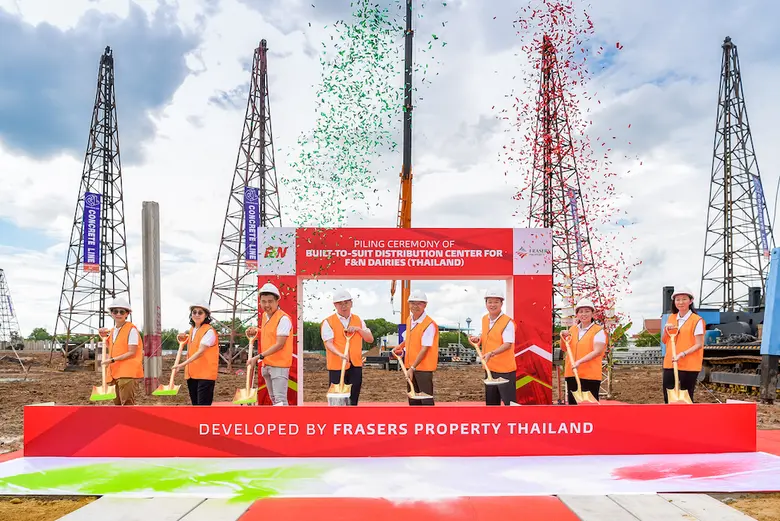 เฟรเซอร์ส พร็อพเพอร์ตี้ ประเทศไทย รุดหน้าอีกก้าวสู่การพัฒนาโครงการแฟลกชิพศูนย์กระจายสินค้าอัจฉริยะแห่งแรกให้แก่ เอฟแอนด์เอ็น แดรี่ส์ (ประเทศไทย) จำกัด