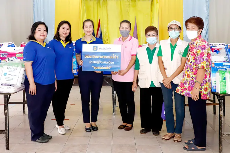 นางเพลินพิศ ชารีโคตร รองประธานชุมชนเคหะบ่...