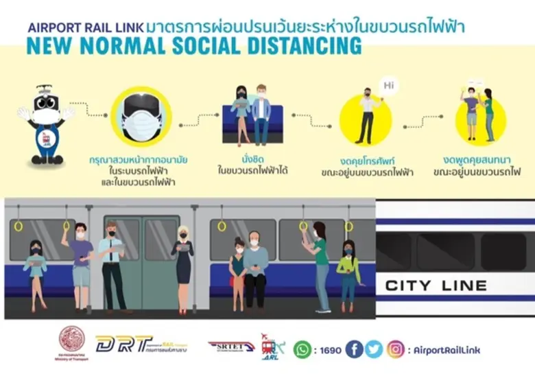 รถไฟฟ้าแอร์พอร์ต เรล ลิงก์ ดำเนินมาตรการผ...