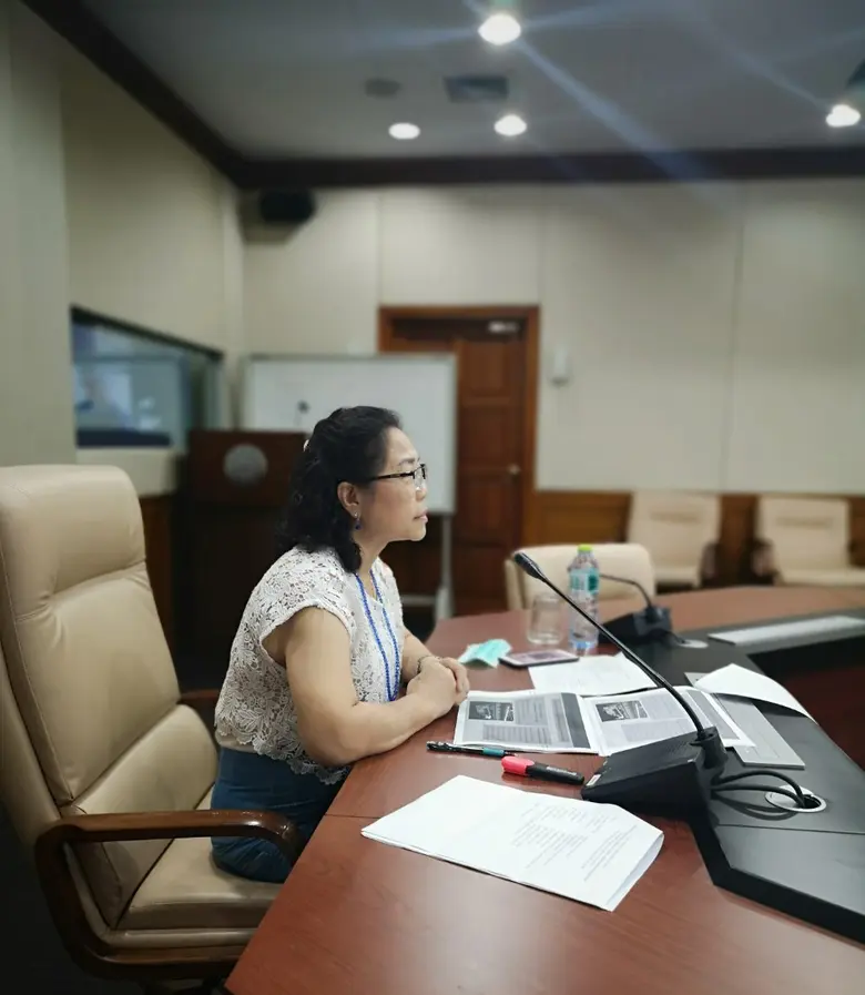 นางอัญชนา ตราโช รองเลขาธิการสำนักงานเศรษฐ...