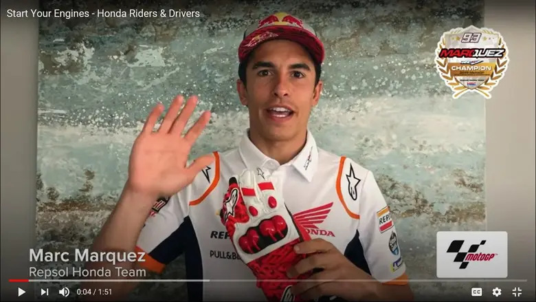 Honda Racing Global เผยคลิปสุดเอ็กซ์คลูซี...