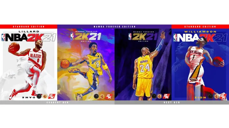 2K ได้เปิดตัวนักกีฬาหน้าปกทุกคนของ NBA(R)...
