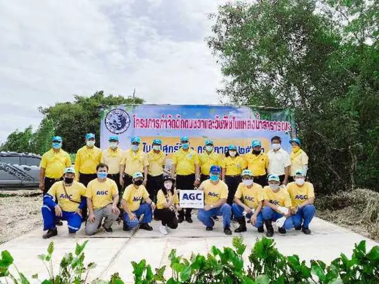 คณะทำงานชุมชนสัมพันธ์พร้อมพนักงานจิตอาสา ...