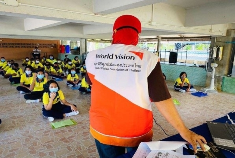 มูลนิธิศุภนิมิตฯ ร่วมหยุดการแพร่ระบาด COVID-19 จัดโครงการพัฒนา อสม. การศึกษาเพื่อเตรียมน้องกลับสู่โรงเรียน