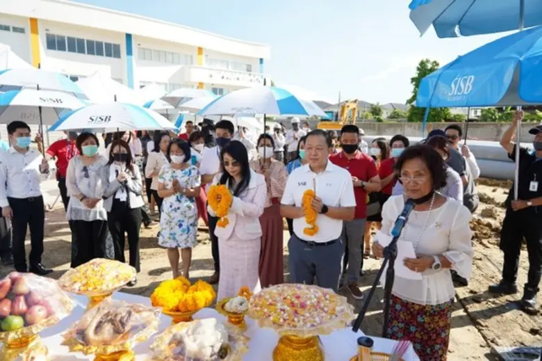 SISB ธนบุรีเริ่มก่อสร้างอาคารเรียนชั้นมัธยมศึกษาที่พร้อมสรรพทันสมัย