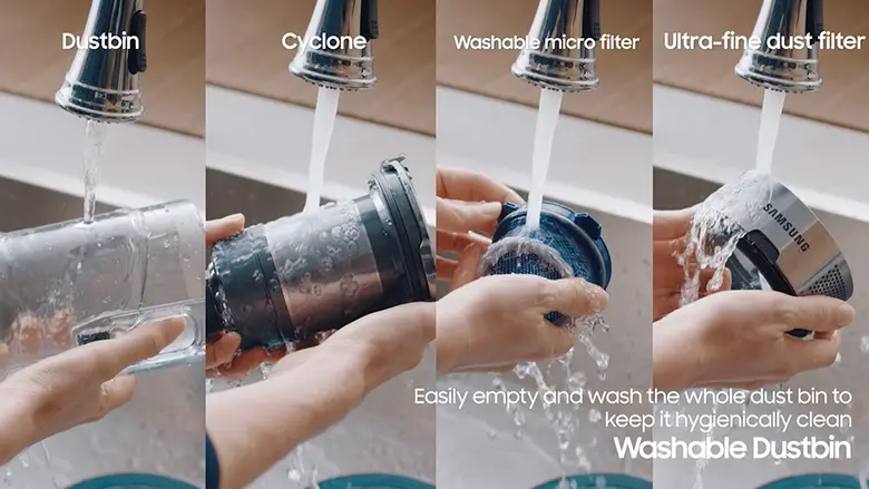 ซัมซุงเปิดตัวเครื่องดูดฝุ่นไร้สาย Samsung Jet(TM) รุ่นใหม่และเครื่อง Clean Station(TM) โซลูชั่นความสะอาด ที่ทรงพลัง เพื่อสุขอนามัยที่ดียิ่งกว่า