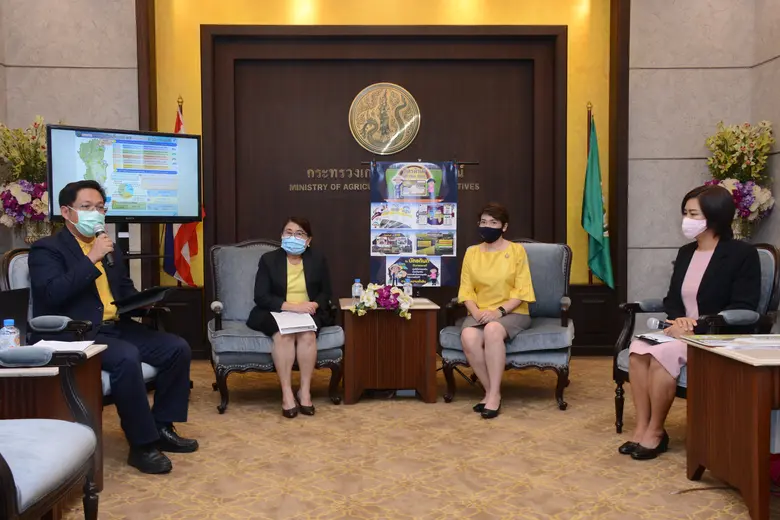 นางสาวเบญจพร ชาครานนท์ อธิบดีกรมพัฒนาที่ดิน เปิดเผย...