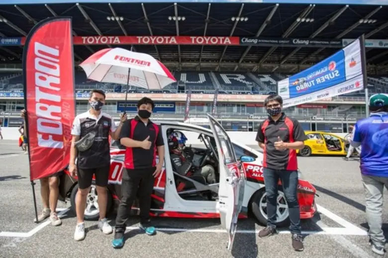 เปิดเกมมอเตอร์สปอร์ตนัดแรก FORTRON RACING...