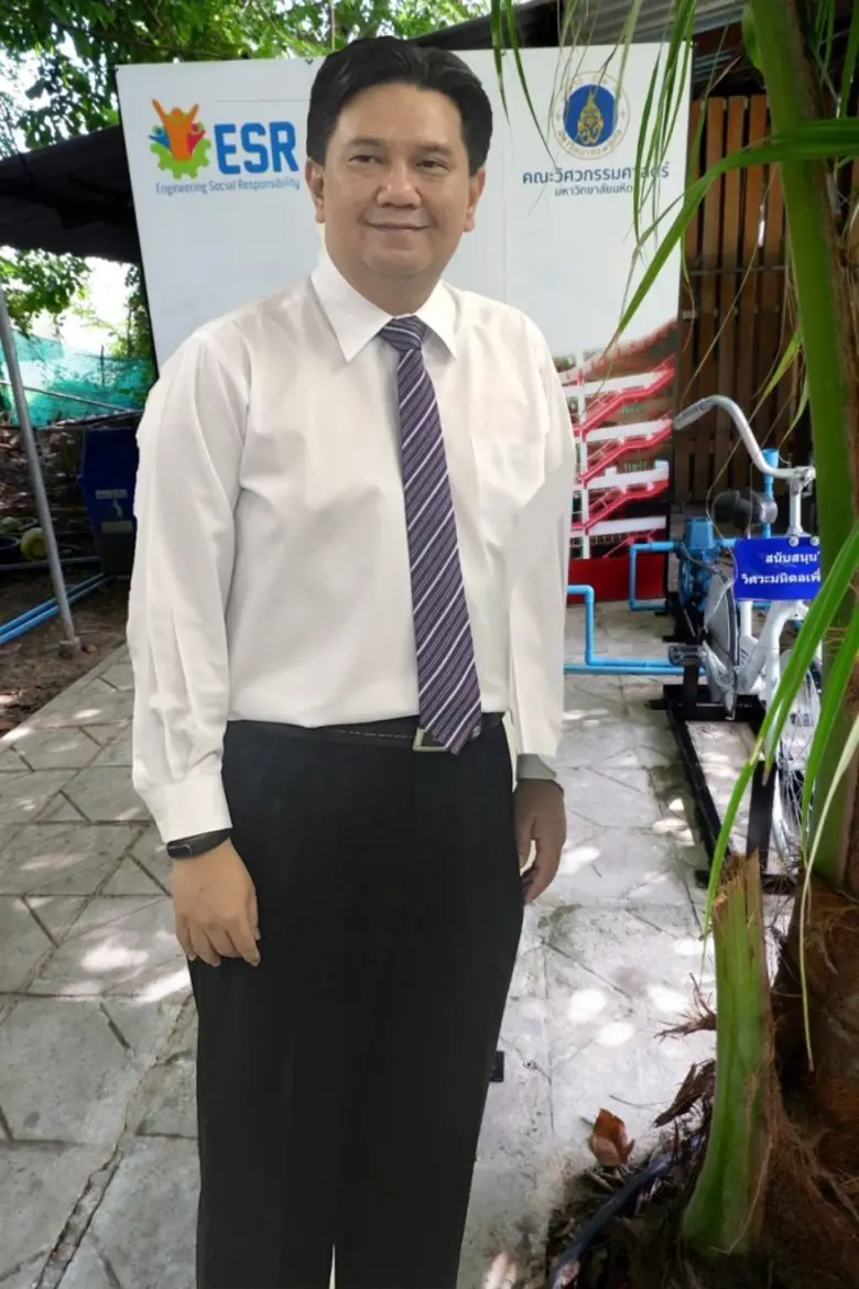 วิศวะมหิดลพัฒนาแหล่งเรียนรู้ระบบเติมอากาศบ่อเลี้ยงปลา และหมุนเวียนน้ำ ณ รร. บ้านหอมเกร็ด