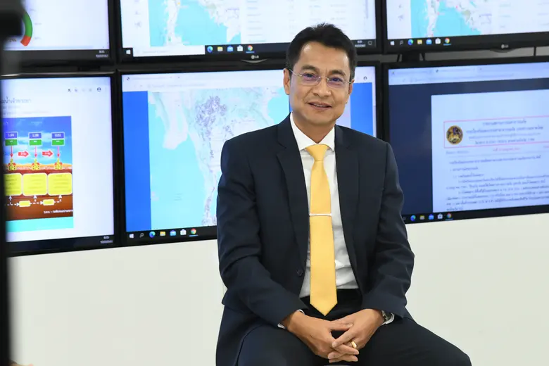 กอนช. ประกาศเตือนเฝ้าระวังน้ำหลาก น้ำล้นต...