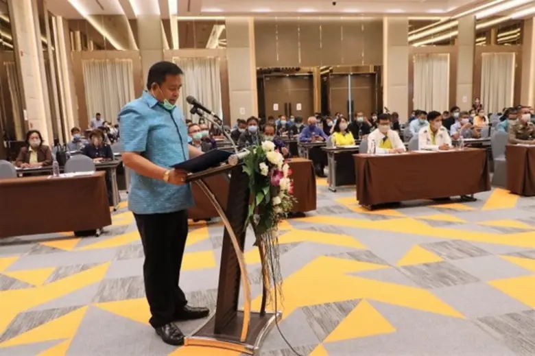 นครพนม เดินหน้าขับเคลื่อน พชอ. เปิดเวทีพัฒนาศักยภาพคณะกรรมการฯ