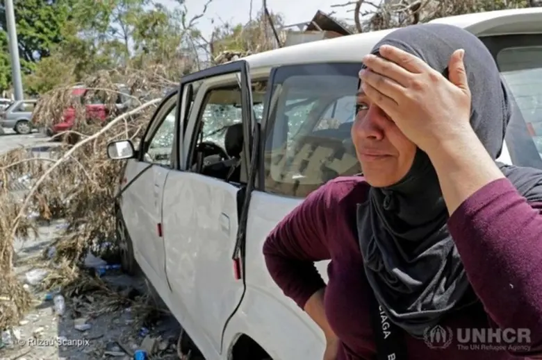 สำนักงานข้าหลวงใหญ่ผู้ลี้ภัยแห่งสหประชาชาติเร่งสนับสนุนการช่วยเหลือในกรุงเบรุตหลังเหตุระเบิดใจกลางเมือง