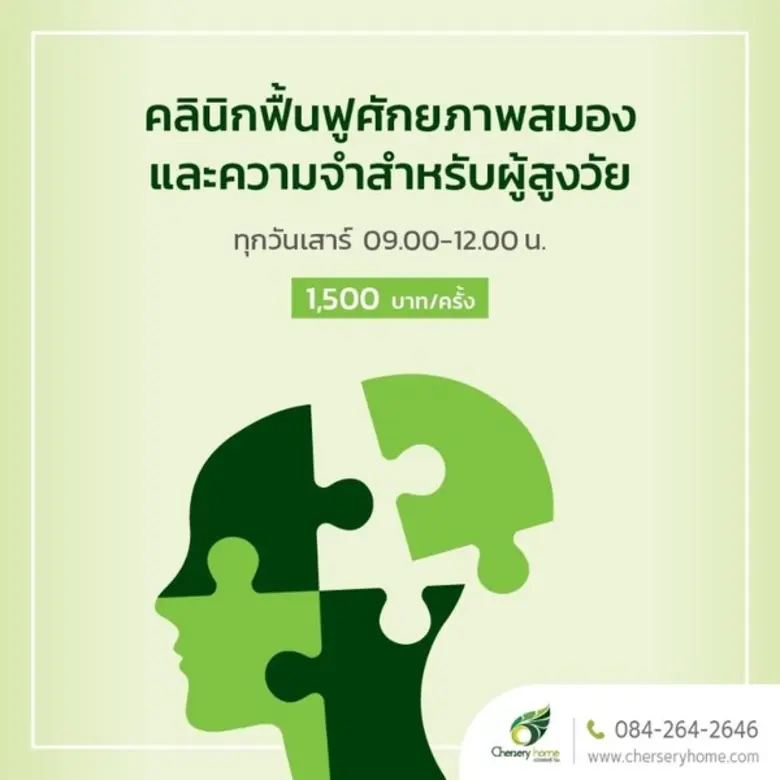 โรคสมองเสื่อม ผู้สูงวัยที่มีภาวะของโรคสมอ...