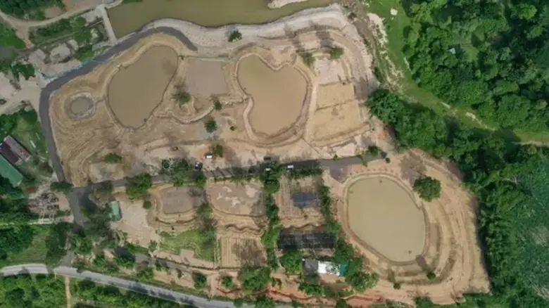 โครงการฟาร์มตัวอย่าง บ้านบ่อหวี ตำบลตะนาวศรี อำเภอสวนผึ้ง จังหวัด ราชบุรี ช่วยราษฎรที่ได้รับผลกระทบจากโควิด-19