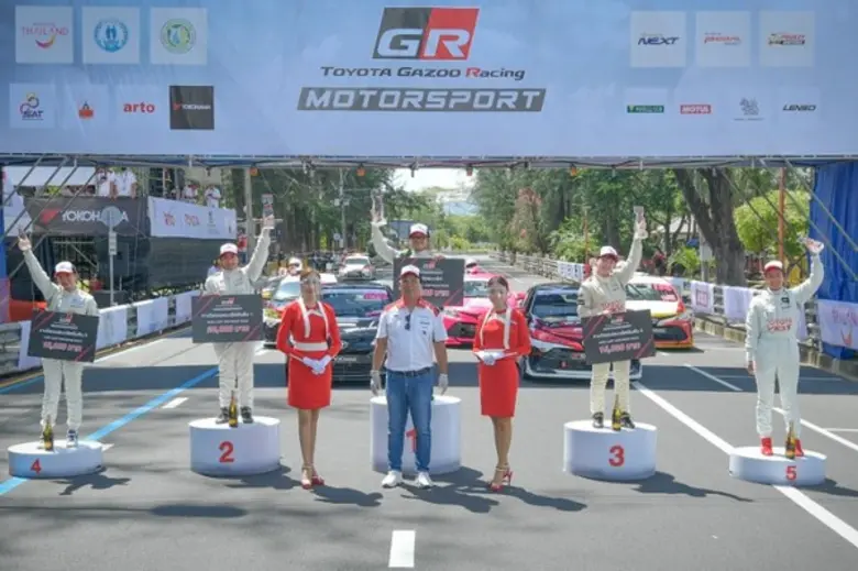 'ศิริภากรณ์-ภวิศ-เอกสิทธิ์-ธัญชนก’ ประเดิมแชมป์ 'โตโยต้า กาซู เรซซิ่ง มอเตอร์สปอร์ต 2020’ ที่ภูเก็ต