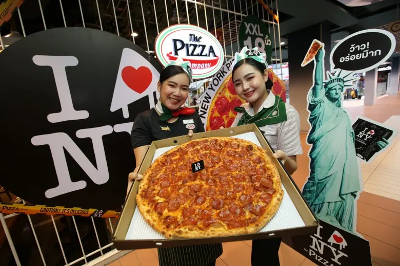 ไซส์ใหญ่จนใส่ถุงไม่ได้!! เดอะพิซซ่า คอมปะนี เปิดตัว นิวยอร์กพิซซ่า XXL 18 นิ้ว เปิดตัวหน้าใหม่ล่าสุด ดีเดย์ทุกสาขาพร้อมกัน 27 สิงหานี้