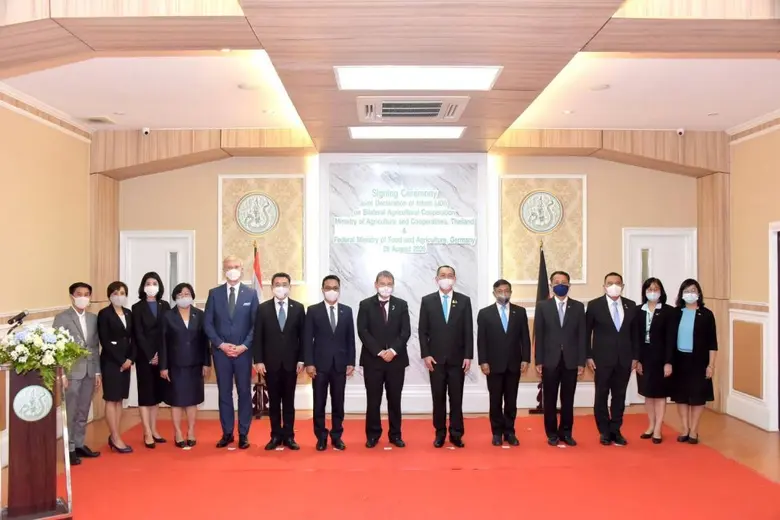 เกษตรฯ 'ไทย-เยอรมนี' ร่วมมือด้านการเกษตร สร้างโอกาสในการเรียนรู้ตลอดห่วงโซ่อุปทาน ตั้งแต่ระบบการผลิต แปรรูป กระจายสินค้า การตลาด จนถึงผู้บริโภค