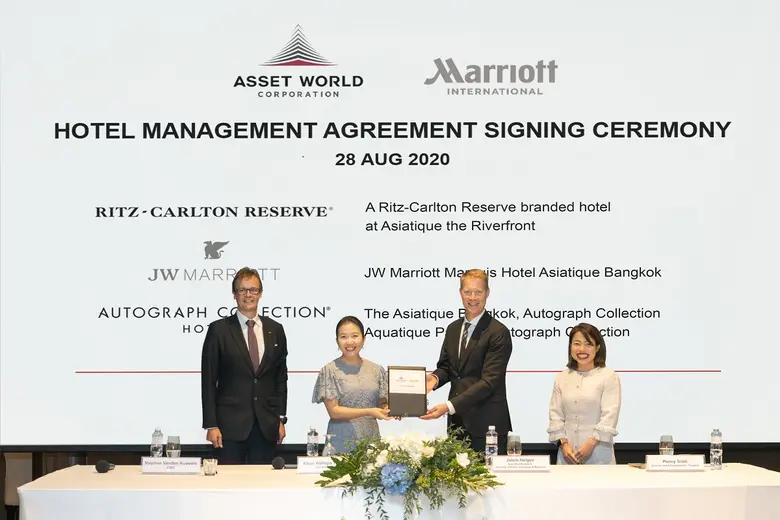 Asset World Corporation signs new landmar...