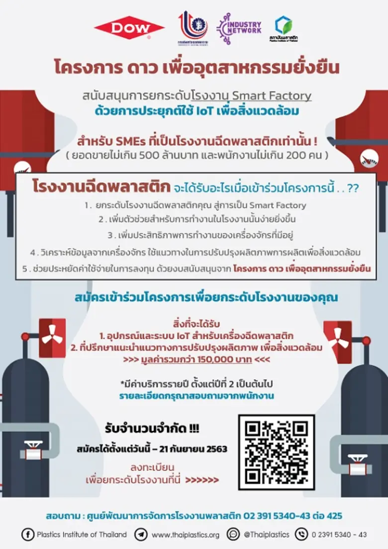 กลุ่มบริษัท ดาว ประเทศไทย (Dow) หนึ่งในบร...
