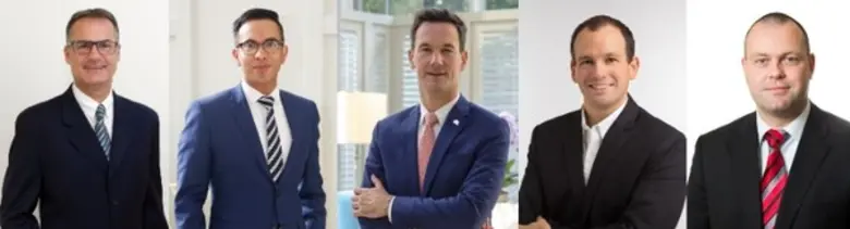 จากภาพ ซ้ายไปขวา นายริชาร์ด มาร์โก้ ผู้จั...