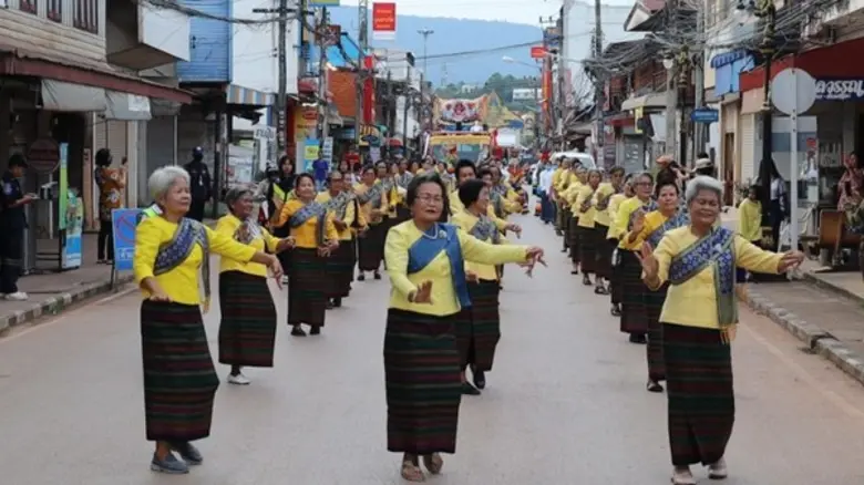 วธจ.เลย "สืบสานวัฒนธรรมและประเพณีลุ่มน้ำหมัน" อำเภอด่านซ้าย