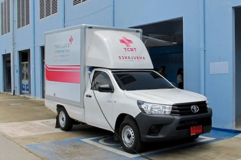 ดูTCRT รถตรวจโควิด-19 ชีวนิรภัย และแอปฯ เพื่อการบริการ จัดการ นวัตกรรมช่วยเหลือสังคมจาก 3 บริษัทของคนไทย