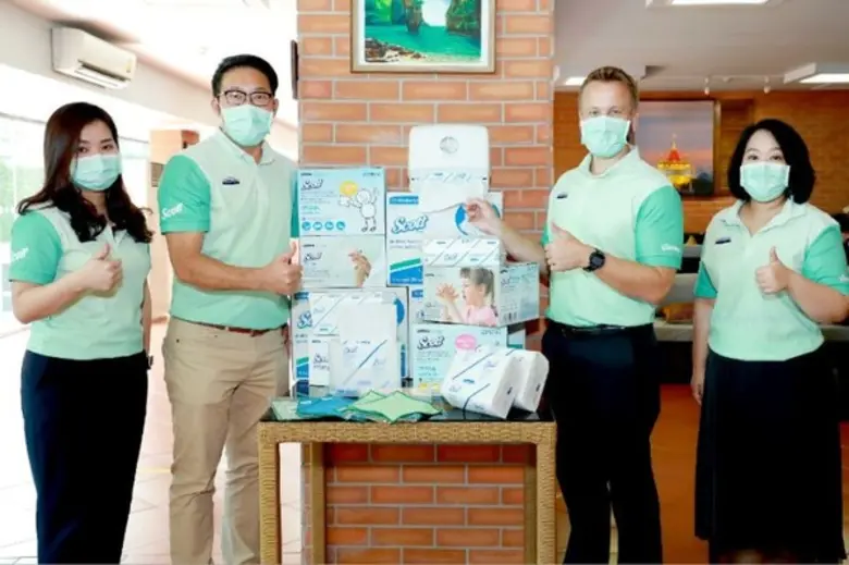 “คิมเบอร์ลี่ย์-คล๊าค โปรเฟสชั่นแนล” มอบผลิตภัณฑ์ด้านสุขอนามัย มูลค่า 1.75 ล้านบาท แก่กลุ่มโรงแรม State Quarantine