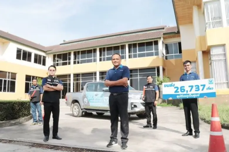 นายอุดม สดใส กรรมการผู้จัดการ ไลน์ ทรานสป...