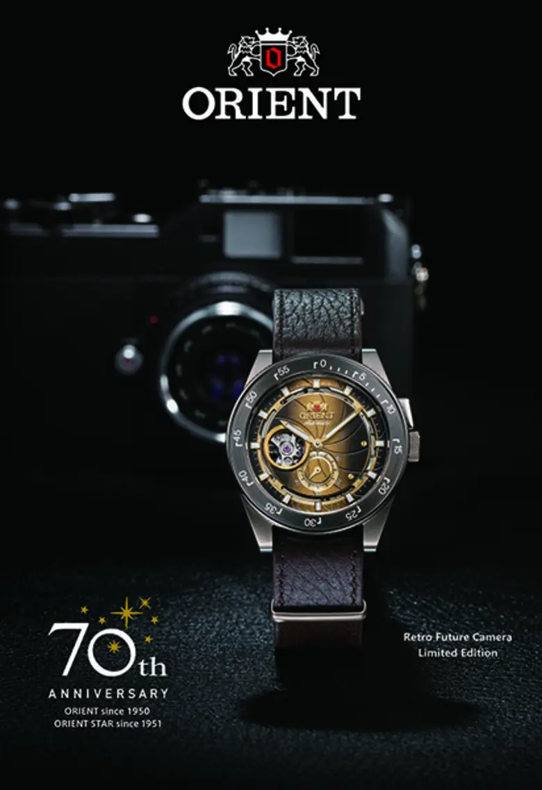 นาฬิกา Orient เปิดตัวนาฬิกาคอลเลคชั่นใหม่ Orient Retro Future Camera