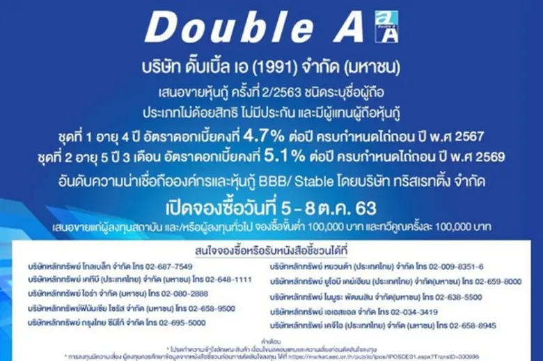 ดั๊บเบิ้ล เอ กระดาษจากคันนาที่ส่งออกไปแล้วกว่า 130 ...