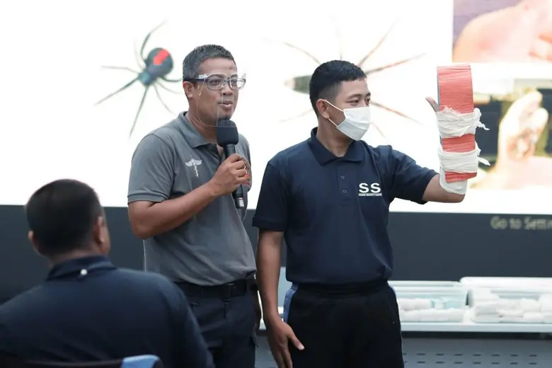 พลัสฯ ติวเข้มการปฐมพยาบาลขั้นพื้นฐาน ด้วยหลักสูตรระดับสากล ย้ำมาตรฐานความปลอดภัย360องศา ให้ลูกบ้านอุ่นใจ พร้อมช่วยเหลือสังคม