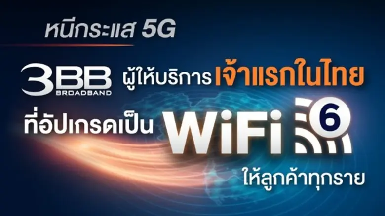 3BB ตอกย้ำความเป็นผู้นำเน็ตบ้านตัวจริง ที...