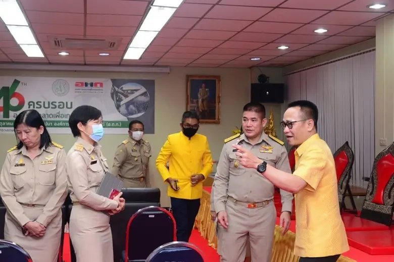 รมช.ธรรมนัส ร่วมงานวันคล้ายวันสถาปนา อ.ต.ก.ครบรอบ 46 ปี พร้อมมอบนโยบายในการดำเนินงานให้มีประสิทธิภาพ เพื่อช่วยเหลือพี่น้องเกษตรกรอย่างแท้จริง